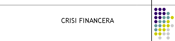 CRISI FINANCERA